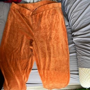 Orange outdoor collection leggings